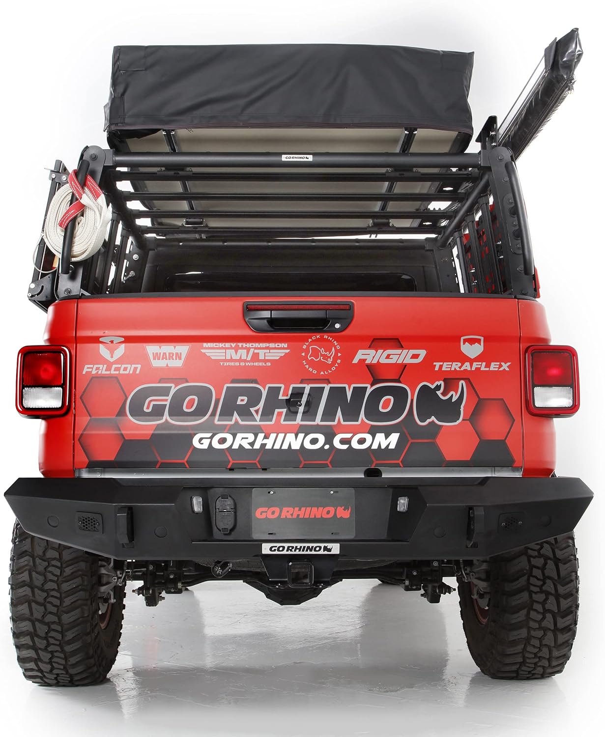 Go Rhino 5950030T XRS/SRM Quick Release Tent Bracket Kit, Textured Black