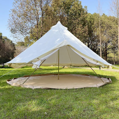 Outdoor Safari Glamping Tent Oxford 3M/ 4M/5M/6M Luxury Yurt Bell Tent for Family Camping